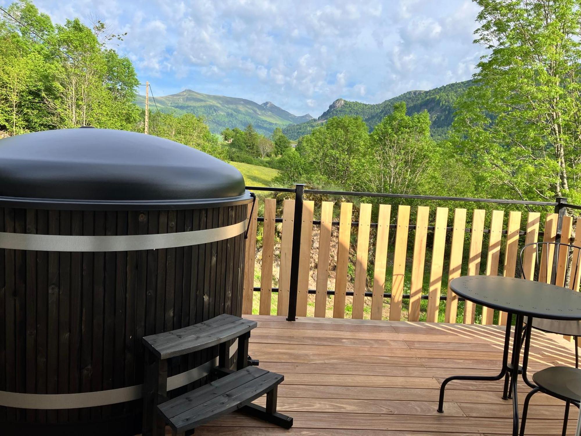 La Puy Mary Bed & Breakfast Le Falgoux Exterior foto